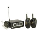 Kik Sp. z o. o. Sp. k. Walkie talkie krótkofalówka zestaw z centralą dla dzieci wojskowy zasięg 333 m