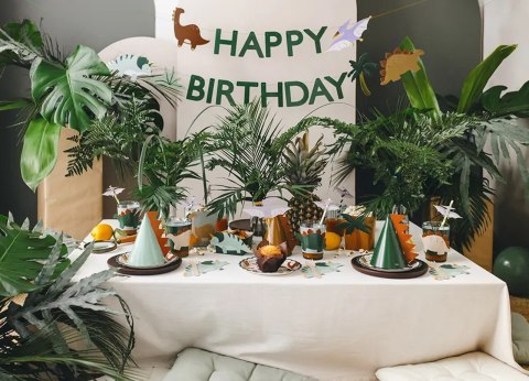 Baner Happy Birthday Dino 3m Partydeco Sp. z o. o. Baner Happy Birthday Dino 3m Partydeco Sp. z o. o.