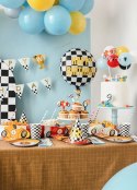 Partydeco Sp. z o. o. Dekoracje do muffinek Autka 12cm