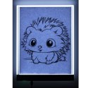 Deska kreślarska tablica tablet graficzny kalka do rysowania podświetlana LED A4 Kik Sp. z o. o. Sp. k.