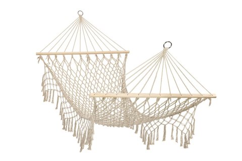 Hamak ogrodowy brazylijski boho siatka frędzle 200cm 150kg Ecru Kik Sp. z o. o. Sp. k. Hamak ogrodowy brazylijski boho siatka frędzle 200cm 150kg Ecru Kik Sp. z o. o. Sp. k.