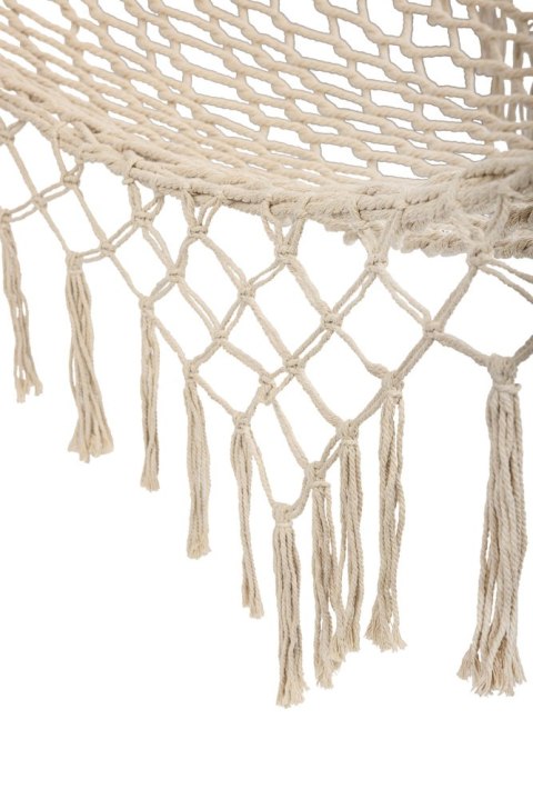 Hamak ogrodowy brazylijski boho siatka frędzle 200cm 150kg Ecru Kik Sp. z o. o. Sp. k. Hamak ogrodowy brazylijski boho siatka frędzle 200cm 150kg Ecru Kik Sp. z o. o. Sp. k.