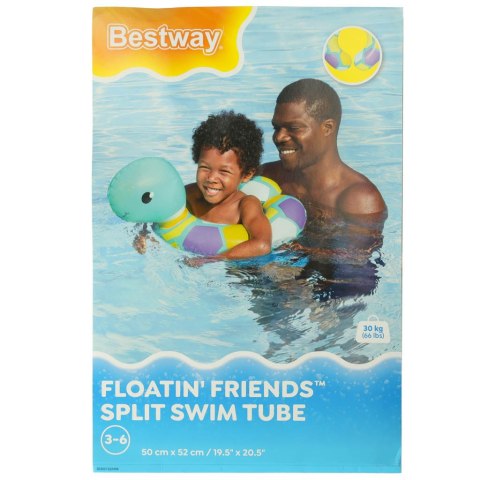 Kółko do pływania dmuchane BESTWAY 36405 żółw 50x46cm Kik Sp. z o. o. Sp. k. Kółko do pływania dmuchane BESTWAY 36405 żółw 50x46cm Kik Sp. z o. o. Sp. k.