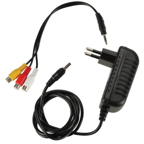 Kik Sp. z o. o. Sp. k. Mini projektor rzutnik przenośny LED TFT LCD 1920x1080 24-60" USB HDMI 12V biało-pomarańczowy Kik Sp. z o. o. Sp. k. Mini projektor rzutnik przenośny LED TFT LCD 1920x1080 24-60" USB HDMI 12V biało-pomarańczowy