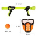 Pistolet na kulki piankowe zestaw + maska ochronna 2 szt. Kik Sp. z o. o. Sp. k.