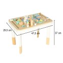 Stolik manipulacyjny LULILO montessori miętowy Kik Sp. z o. o. Sp. k.