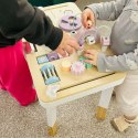 Stolik manipulacyjny LULILO montessori różowy Kik Sp. z o. o. Sp. k.