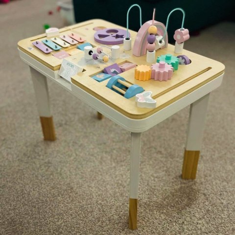 Stolik manipulacyjny LULILO montessori różowy Kik Sp. z o. o. Sp. k. Stolik manipulacyjny LULILO montessori różowy Kik Sp. z o. o. Sp. k.
