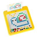 Tablica magnetyczna montessori mozaika kolorowe kropki żółta 26 x 26 cm Kik Sp. z o. o. Sp. k.