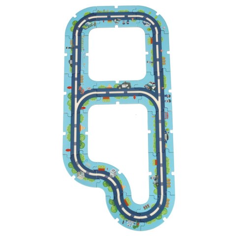 Tor samochodowy puzzle policja auto pojazd samochód znaki drogowe ulica miasto 47 elementów Kik Sp. z o. o. Sp. k. Tor samochodowy puzzle policja auto pojazd samochód znaki drogowe ulica miasto 47 elementów Kik Sp. z o. o. Sp. k.