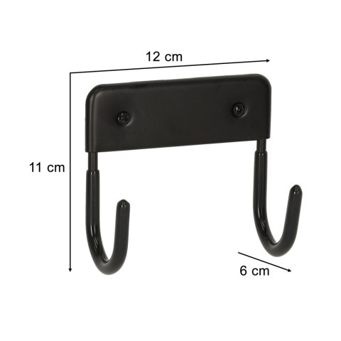 Wieszak uchwyt na deskę do prasowania metalowy udźwig 15 kg czarny Kik Sp. z o. o. Sp. k. Wieszak uchwyt na deskę do prasowania metalowy udźwig 15 kg czarny Kik Sp. z o. o. Sp. k.