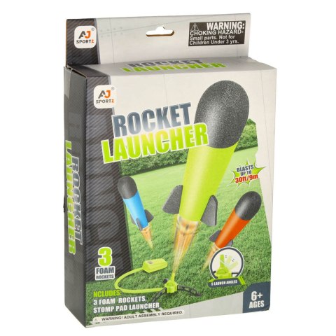 Wyrzutnia rakiet piankowych Power launcher rocket rakiety piankowe x3 Kik Sp. z o. o. Sp. k. Wyrzutnia rakiet piankowych Power launcher rocket rakiety piankowe x3 Kik Sp. z o. o. Sp. k.