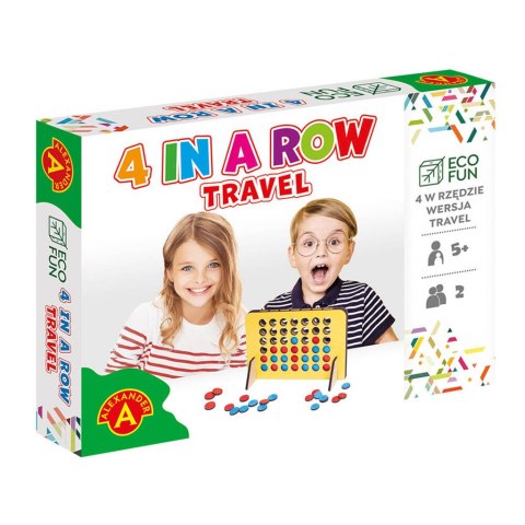 Alexander ALEXANDER 4 w rzędzie gra towarzyska wersja travel podróżna 5+ Alexander ALEXANDER 4 w rzędzie gra towarzyska wersja travel podróżna 5+