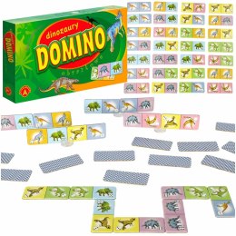 ALEXANDER Domino- dinozaury gra edukacyjna 4+ Alexander