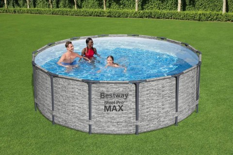 Basen stelażowy ogrodowy BESTWAY 5619D 427cm Kik Sp. z o. o. Sp. k. Basen stelażowy ogrodowy BESTWAY 5619D 427cm Kik Sp. z o. o. Sp. k.