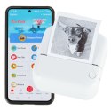 Kik Sp. z o. o. Sp. k. Drukarka mini termiczna do zdjęć notatek kieszonkowa bluetooth