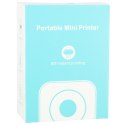 Kik Sp. z o. o. Sp. k. Drukarka mini termiczna do zdjęć notatek kieszonkowa bluetooth