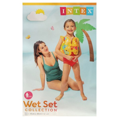 INTEX 59661 Kamizelka dmuchana kapok do pływania dla dzieci 3-5lat 18-23kg Kik Sp. z o. o. Sp. k. INTEX 59661 Kamizelka dmuchana kapok do pływania dla dzieci 3-5lat 18-23kg Kik Sp. z o. o. Sp. k.