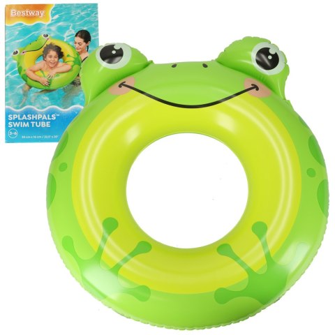 Kółko do pływania dmuchane BESTWAY 36351 żaba 85-76cm Kik Sp. z o. o. Sp. k. Kółko do pływania dmuchane BESTWAY 36351 żaba 85-76cm Kik Sp. z o. o. Sp. k.