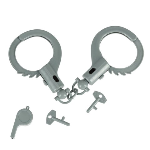 Kik Sp. z o. o. Sp. k. Kostium strój karnawałowy przebranie policjant kajdanki gwizdek zestaw 3-8 lat Kik Sp. z o. o. Sp. k. Kostium strój karnawałowy przebranie policjant kajdanki gwizdek zestaw 3-8 lat