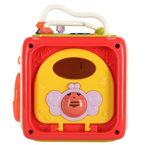 Kik Sp. z o. o. Sp. k. Sorter Układanka kostka sensoryczna klocki edukacyjne Montessori 6w1 Kik Sp. z o. o. Sp. k. Sorter Układanka kostka sensoryczna klocki edukacyjne Montessori 6w1