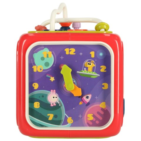 Kik Sp. z o. o. Sp. k. Sorter Układanka kostka sensoryczna klocki edukacyjne Montessori 6w1 Kik Sp. z o. o. Sp. k. Sorter Układanka kostka sensoryczna klocki edukacyjne Montessori 6w1
