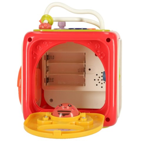 Kik Sp. z o. o. Sp. k. Sorter Układanka kostka sensoryczna klocki edukacyjne Montessori 6w1 Kik Sp. z o. o. Sp. k. Sorter Układanka kostka sensoryczna klocki edukacyjne Montessori 6w1