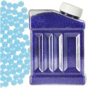 Kik Sp. z o. o. Sp. k. Kulki żelowe wodne hydrożelowe do pistoletu kwiatów niebieskie 250g 50 000szt. 7-8mm
