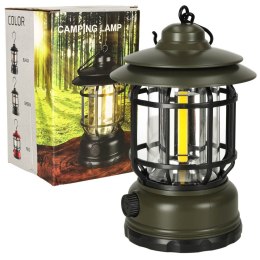 Lampa ogrodowa kempingowa na biwak z uchwytem piknik akumulatorowa USB Kik Sp. z o. o. Sp. k.