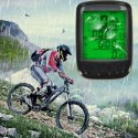 Kik Sp. z o. o. Sp. k. Licznik rowerowy RALLEX wodoodporny przewodowy prędkościomierz podświetlany 25w1 LCD