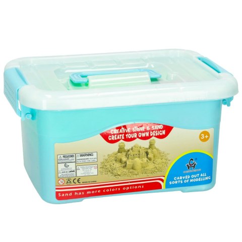 Piasek Kinetyczny 2kg foremki piaskownica zestaw XXL plastyczny kreatywny różowy Kik Sp. z o. o. Sp. k. Piasek Kinetyczny 2kg foremki piaskownica zestaw XXL plastyczny kreatywny różowy Kik Sp. z o. o. Sp. k.