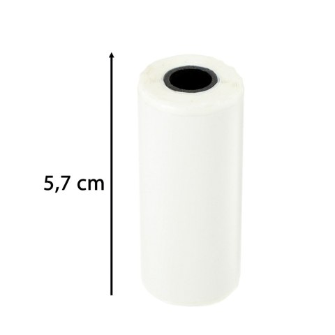 Kik Sp. z o. o. Sp. k. Rolki papier wkład samoprzylepny termiczny do mini drukarki 5,7cmx4,5m 5 sztuk Kik Sp. z o. o. Sp. k. Rolki papier wkład samoprzylepny termiczny do mini drukarki 5,7cmx4,5m 5 sztuk