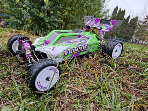 Kik Sp. z o. o. Sp. k. Samochód zdalnie sterowny terenowy wyczynowy WLToys 104002 1:10 4WD 2,4Ghz Kik Sp. z o. o. Sp. k. Samochód zdalnie sterowny terenowy wyczynowy WLToys 104002 1:10 4WD 2,4Ghz