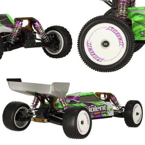 Kik Sp. z o. o. Sp. k. Samochód zdalnie sterowny terenowy wyczynowy WLToys 104002 1:10 4WD 2,4Ghz Kik Sp. z o. o. Sp. k. Samochód zdalnie sterowny terenowy wyczynowy WLToys 104002 1:10 4WD 2,4Ghz