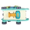 Słonik tablica manipulacyjna montessori wbijak sorter klocki młotek 26cm Kik Sp. z o. o. Sp. k.