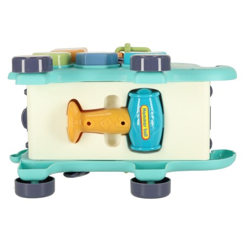 Słonik tablica manipulacyjna montessori wbijak sorter klocki młotek 26cm Kik Sp. z o. o. Sp. k. Słonik tablica manipulacyjna montessori wbijak sorter klocki młotek 26cm Kik Sp. z o. o. Sp. k.