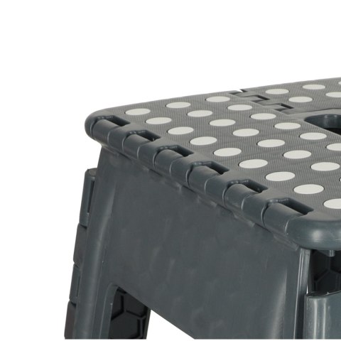 Stołek taboret składany antypoślizgowy 39cm ciemny szary Kik Sp. z o. o. Sp. k. Stołek taboret składany antypoślizgowy 39cm ciemny szary Kik Sp. z o. o. Sp. k.
