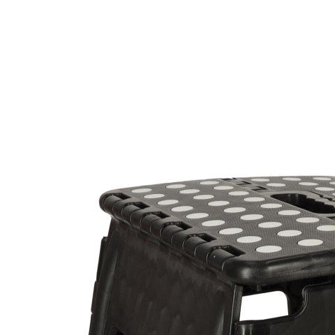 Stołek taboret składany antypoślizgowy 39cm czarny Kik Sp. z o. o. Sp. k. Stołek taboret składany antypoślizgowy 39cm czarny Kik Sp. z o. o. Sp. k.