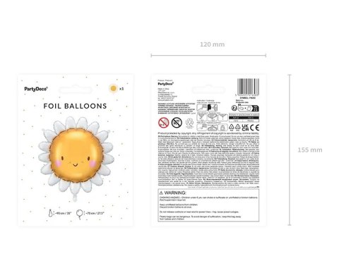 Balon foliowy Słońce 70cm Partydeco Sp. z o. o. Balon foliowy Słońce 70cm Partydeco Sp. z o. o.
