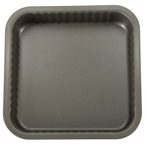 Blacha do pieczenia tortownica forma do ciast wypieków 24cm x 24cm szara Spółdzielnia Snb Białystok Blacha do pieczenia tortownica forma do ciast wypieków 24cm x 24cm szara Spółdzielnia Snb Białystok