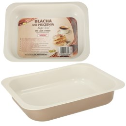 Blacha do pieczenia tortownica forma do ciast wypieków tłoczona 29cm x 22cm x 6cm brązowa Spółdzielnia Snb Białystok