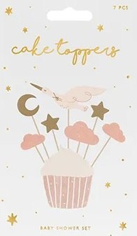 Dekoracje do muffinek babeczek - Bocian 11cm-12cm 7 sztuk Partydeco Sp. z o. o. Dekoracje do muffinek babeczek - Bocian 11cm-12cm 7 sztuk Partydeco Sp. z o. o.
