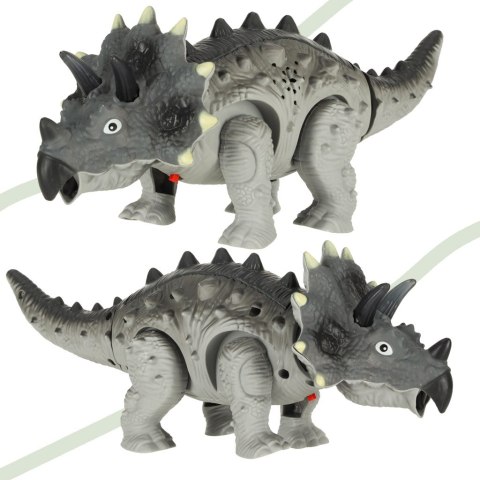 Dinozaur Triceratops zabawka interaktywna na baterie chodzi świeci ryczy Kik Sp. z o. o. Sp. k. Dinozaur Triceratops zabawka interaktywna na baterie chodzi świeci ryczy Kik Sp. z o. o. Sp. k.