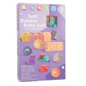 Klocki piłki sensoryczne miękkie edukacyjne 15 elementów Kik Sp. z o. o. Sp. k.