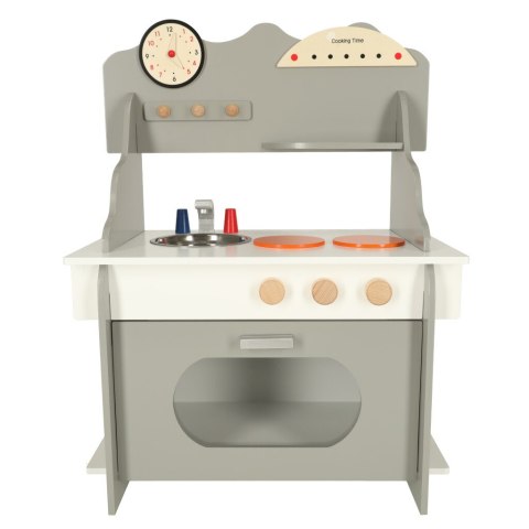Kuchnia dla dzieci drewniana MDF piekarnik garnki akcesoria 70cm Kik Sp. z o. o. Sp. k. Kuchnia dla dzieci drewniana MDF piekarnik garnki akcesoria 70cm Kik Sp. z o. o. Sp. k.