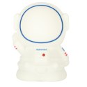 Kik Sp. z o. o. Sp. k. Lampka nocna dla dzieci silikonowa dotykowa miękka 8 LED USB RGB biała astronauta