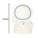 Kik Sp. z o. o. Sp. k. Lampka nocna dla dzieci silikonowa dotykowa miękka 8 LED USB RGB biała astronauta