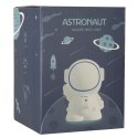 Kik Sp. z o. o. Sp. k. Lampka nocna dla dzieci silikonowa dotykowa miękka 8 LED USB RGB biała astronauta