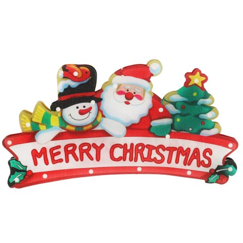 Lampki LED wisząca dekoracja okna świąteczna Merry Christmas XXL 45cm Kik Sp. z o. o. Sp. k. Lampki LED wisząca dekoracja okna świąteczna Merry Christmas XXL 45cm Kik Sp. z o. o. Sp. k.