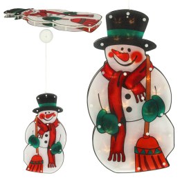 Lampki LED wisząca dekoracja okna świąteczna bałwan XXL 45cm Kik Sp. z o. o. Sp. k.